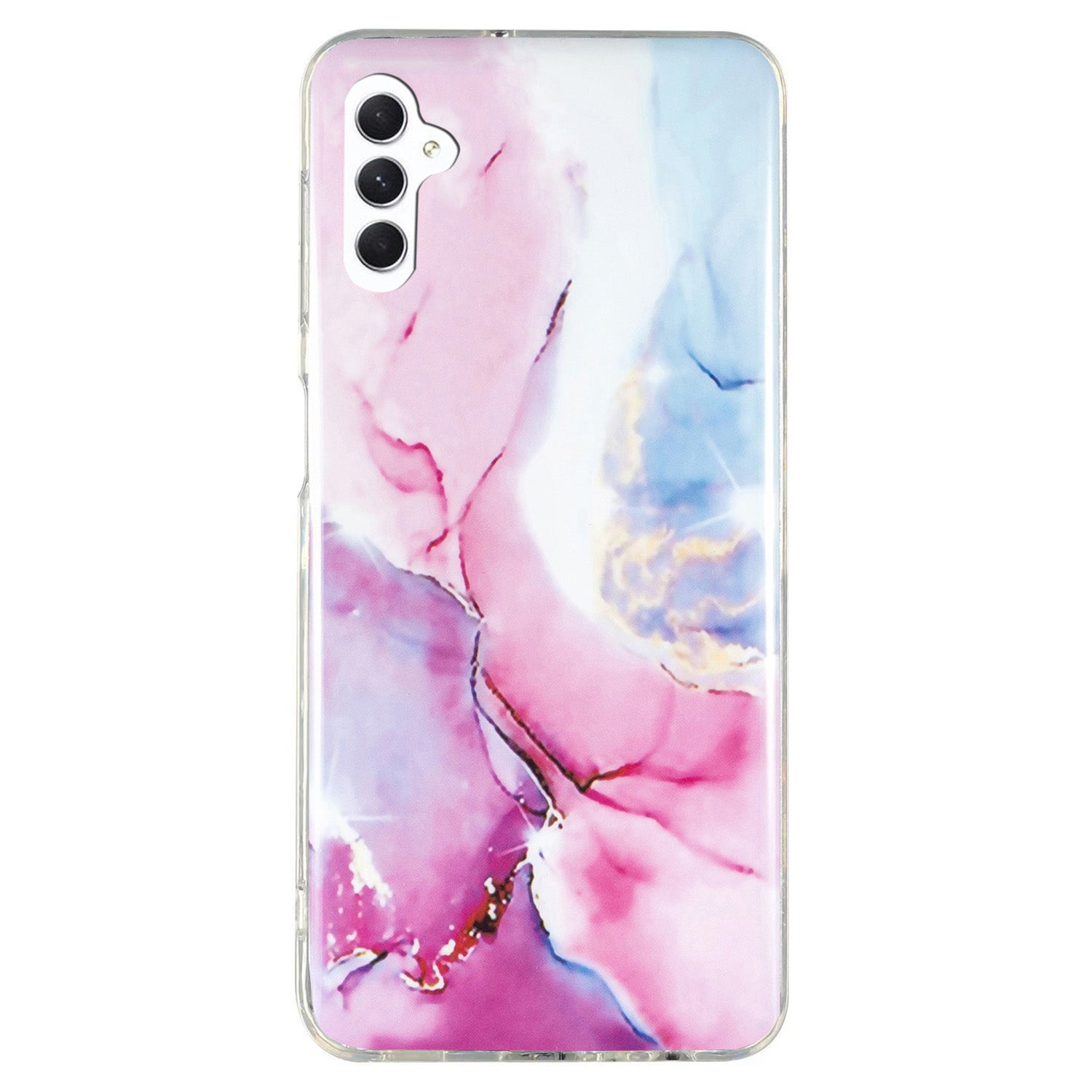 For Samsung Galaxy A24 5G Marble Pattern Phone Case Soft TPU Slim IMD Fashion Cover