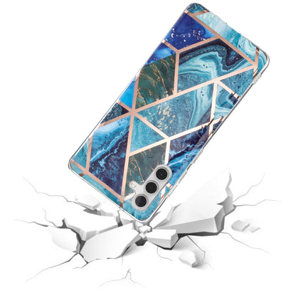For Samsung Galaxy A24 4G Pattern IMD Case Soft TPU Electroplating Protective Phone Cover