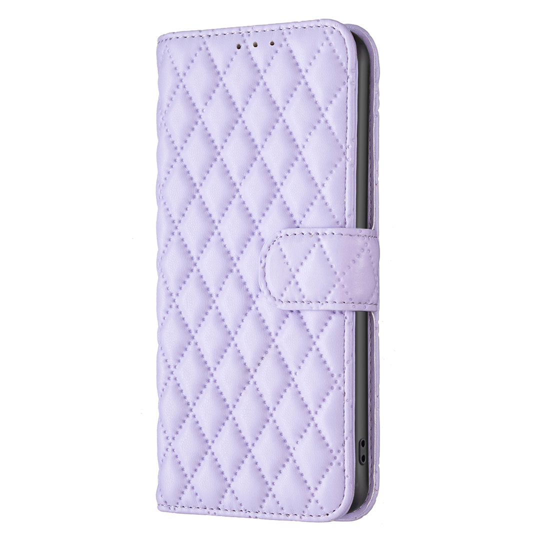 BINFEN COLOR BF Style-14 PU Leather Phone Case for Xiaomi Redmi Note 12 4G Stand Wallet Phone Cover