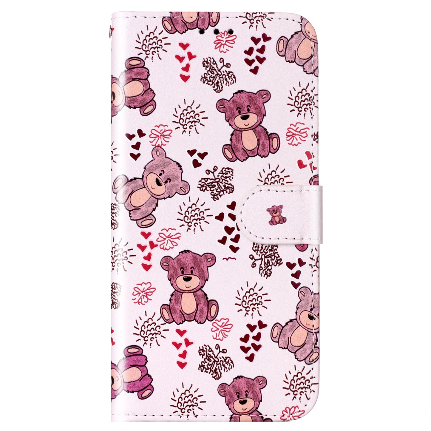 Shockproof Case for Google Pixel 6 Pro 5G Phone Case Pattern Printing Leather Flip Cover with Wallet