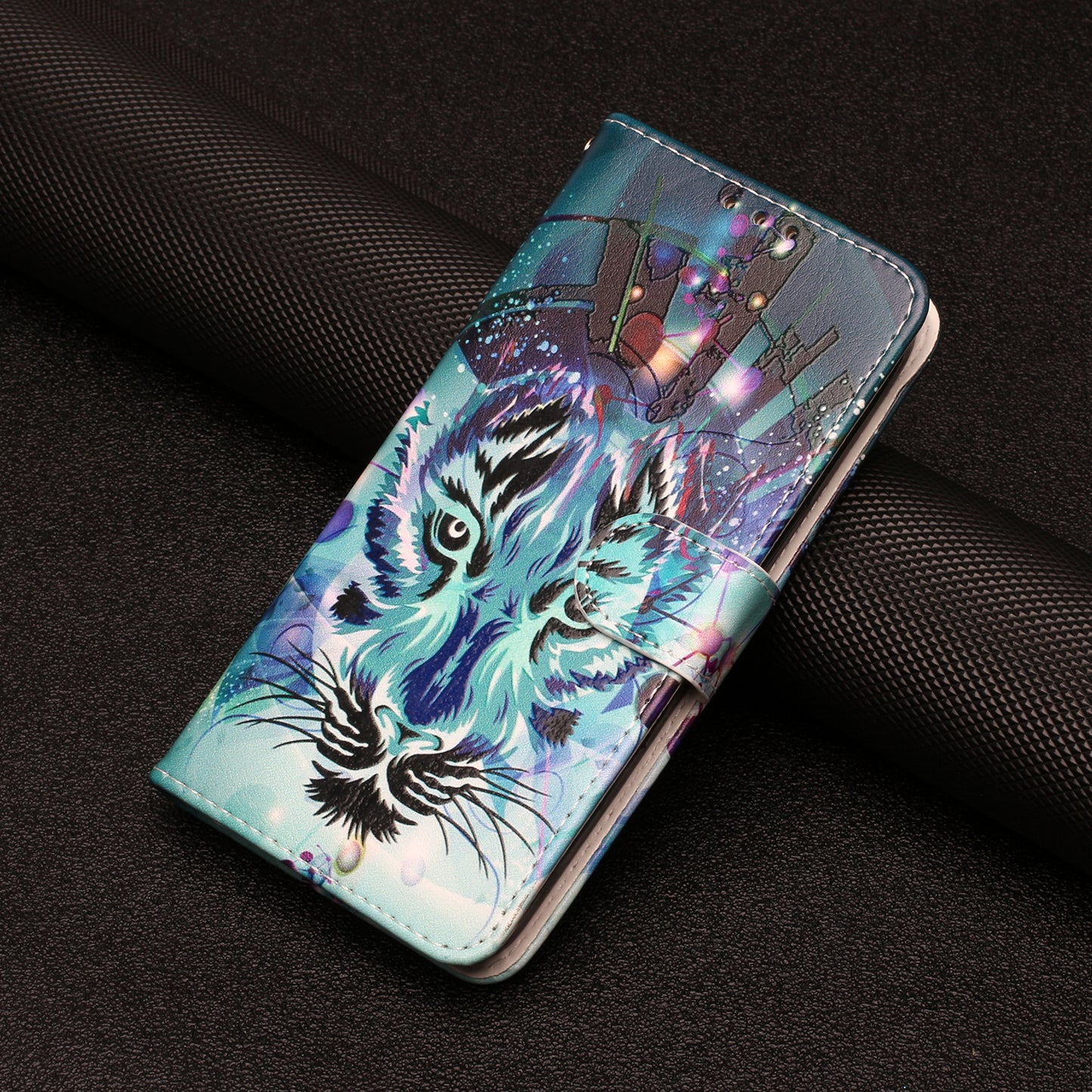 Shockproof Case for Google Pixel 6 Pro 5G Phone Case Pattern Printing Leather Flip Cover with Wallet