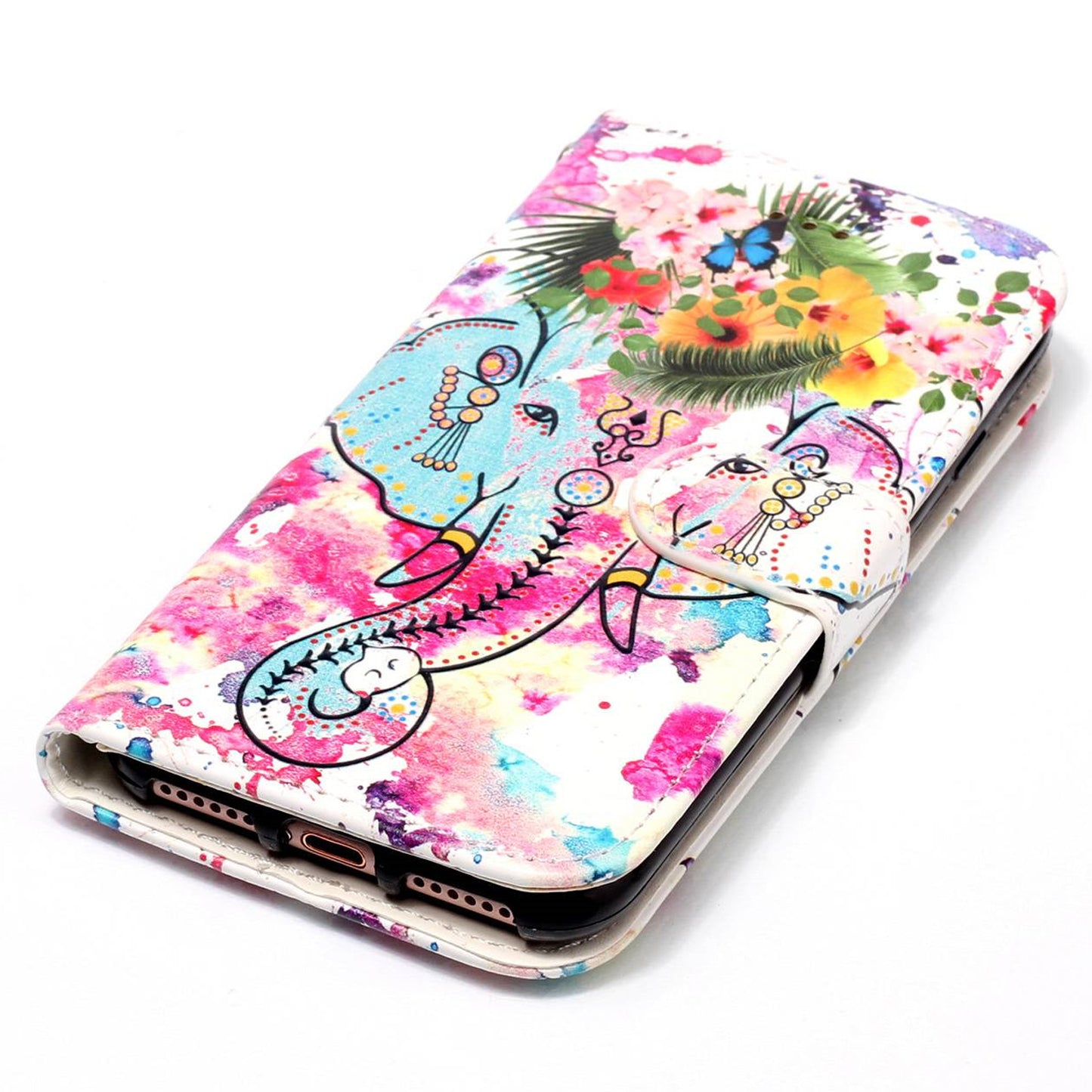 Shockproof Case for Google Pixel 6 Pro 5G Phone Case Pattern Printing Leather Flip Cover with Wallet