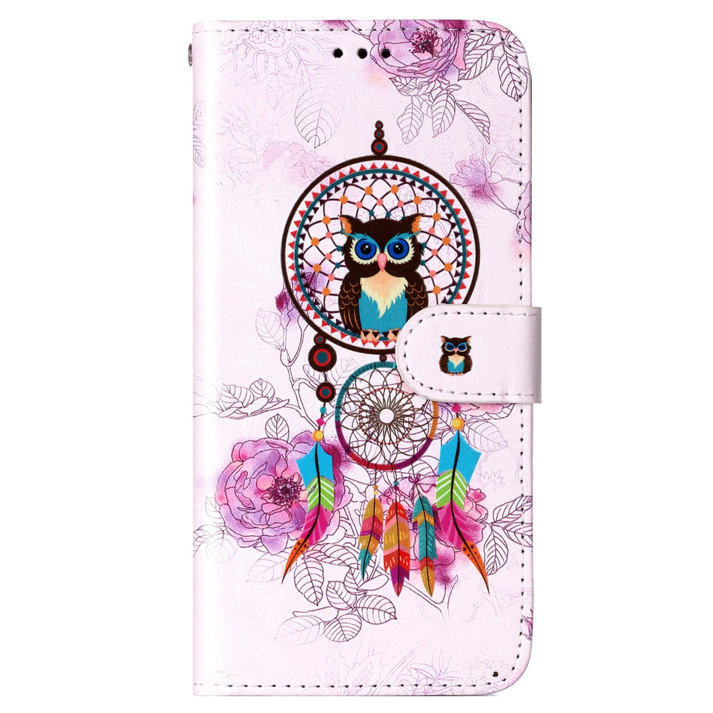 For Google Pixel 6 Pattern Printing Leather Wallet Flip Case Stand Protective Phone Cover