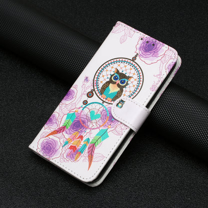 For Google Pixel 6 Pattern Printing Leather Wallet Flip Case Stand Protective Phone Cover