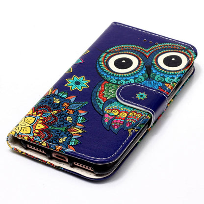 For Google Pixel 6 Pattern Printing Leather Wallet Flip Case Stand Protective Phone Cover