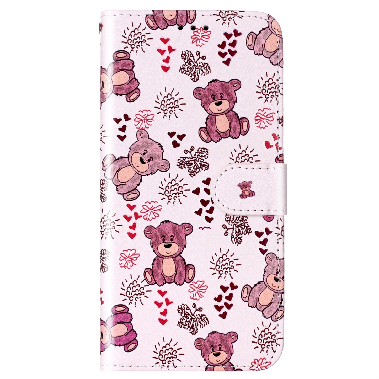 For Google Pixel 6 Pattern Printing Leather Wallet Flip Case Stand Protective Phone Cover