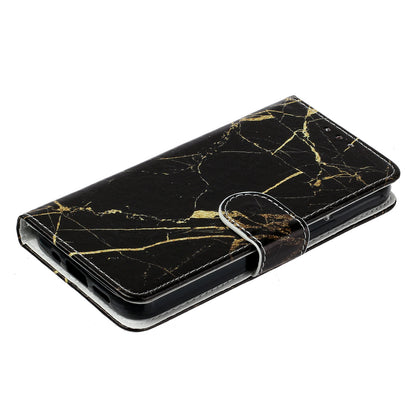 Wallet Phone Case for Google Pixel 7a Anti-Drop Shockproof Case Pattern Printing Leather Flip Cover