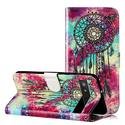 Wallet Phone Case for Google Pixel 7a Anti-Drop Shockproof Case Pattern Printing Leather Flip Cover