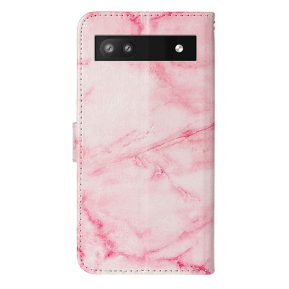 Wallet Phone Case for Google Pixel 7a Anti-Drop Shockproof Case Pattern Printing Leather Flip Cover