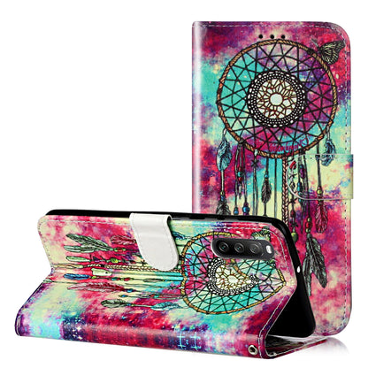 Wallet Phone Case for Sony Xperia 10 V Scratch-Proof Phone Shell Pattern Printing Leather Cover