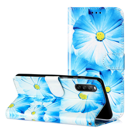 Wallet Phone Case for Sony Xperia 10 V Scratch-Proof Phone Shell Pattern Printing Leather Cover