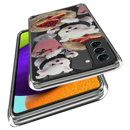 For Samsung Galaxy S23 Soft TPU Pattern Printing Phone Case Anti-scratch Slim Phone Cover