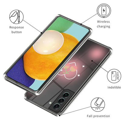 For Samsung Galaxy S23 Soft TPU Pattern Printing Phone Case Anti-scratch Slim Phone Cover