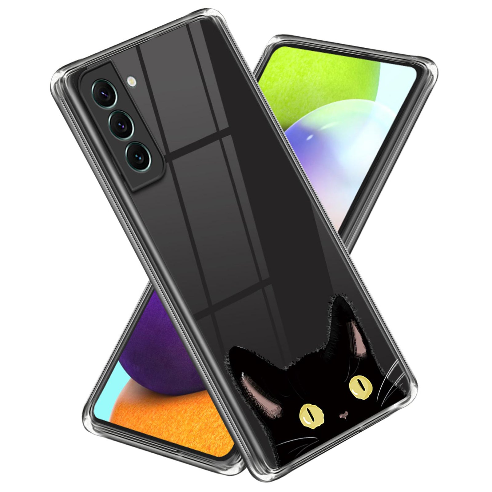 For Samsung Galaxy S23 Soft TPU Pattern Printing Phone Case Anti-scratch Slim Phone Cover