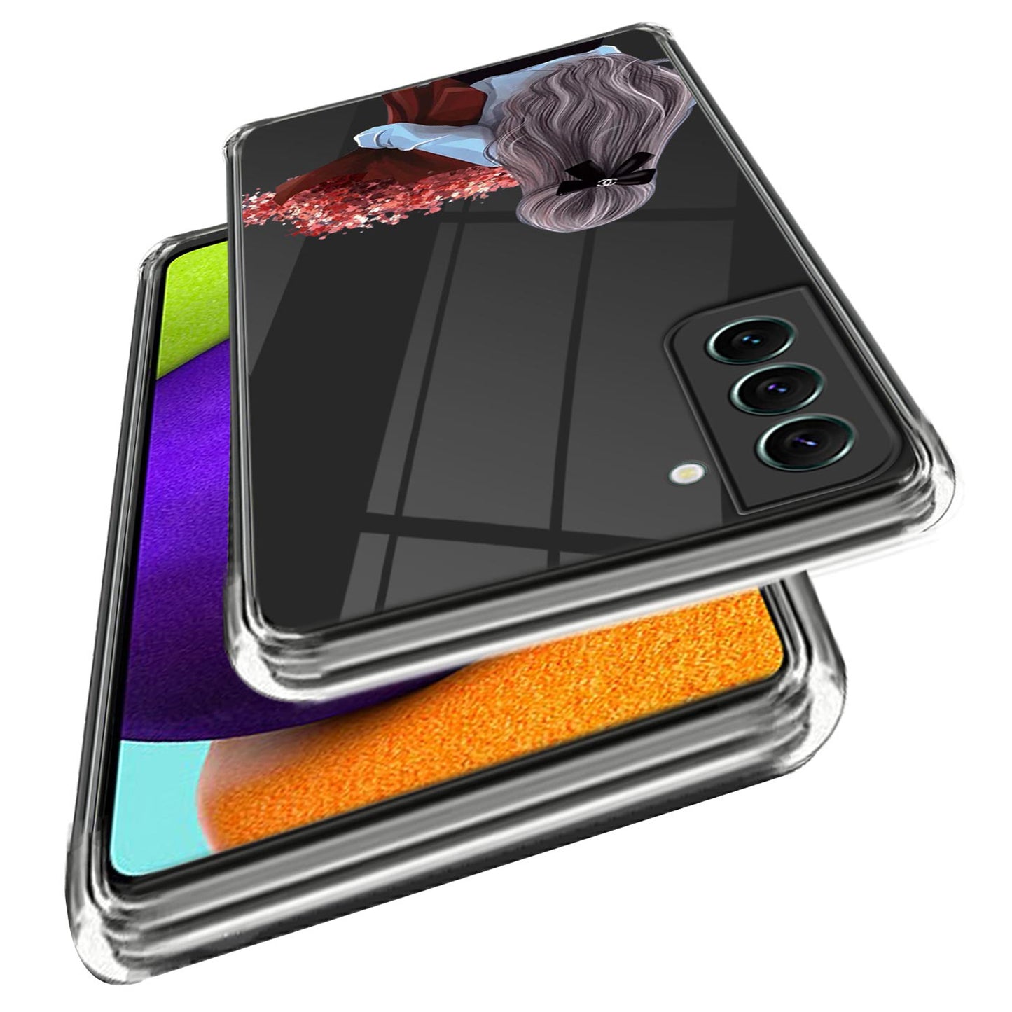 For Samsung Galaxy S23 Soft TPU Pattern Printing Phone Case Anti-scratch Slim Phone Cover