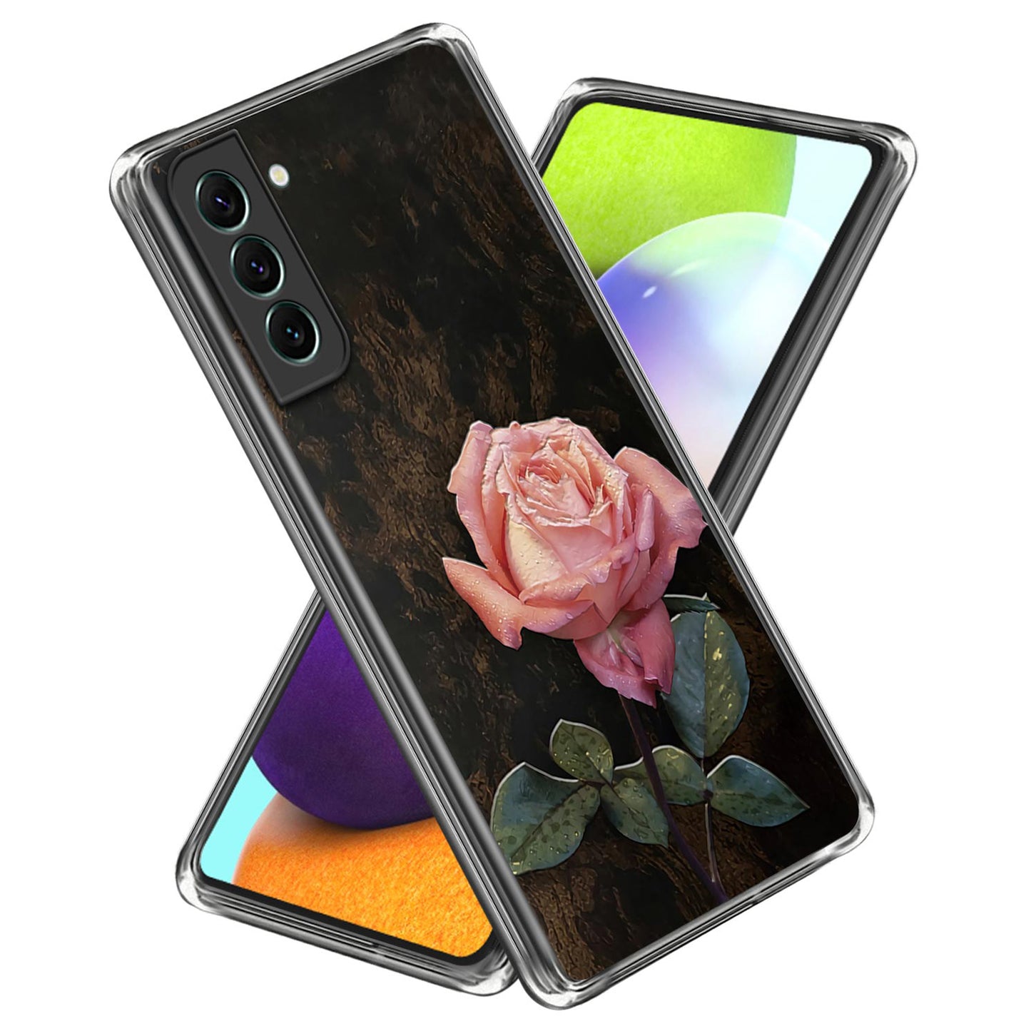 For Samsung Galaxy S23 Soft TPU Pattern Printing Phone Case Anti-scratch Slim Phone Cover
