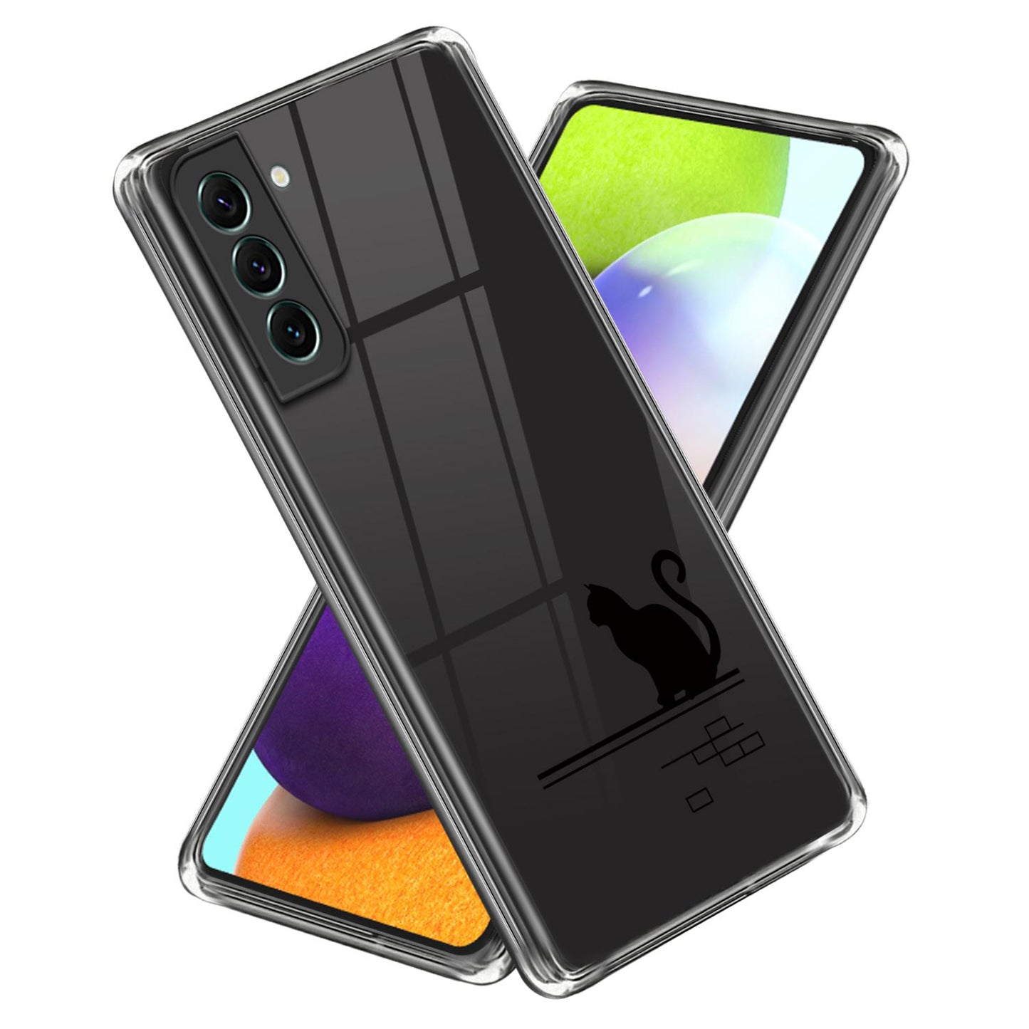 For Samsung Galaxy S23 Soft TPU Pattern Printing Phone Case Anti-scratch Slim Phone Cover