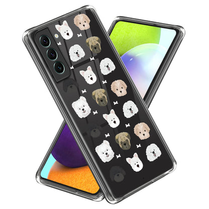 For Samsung Galaxy S23 Soft TPU Pattern Printing Phone Case Anti-scratch Slim Phone Cover