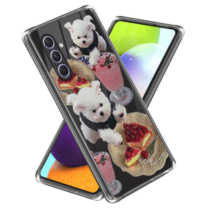 For Samsung Galaxy A14 5G Pattern Printing TPU Phone Case Shockproof Protective Phone Cover