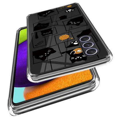 For Samsung Galaxy A34 5G Soft TPU Phone Case Pattern Printing Back Cover