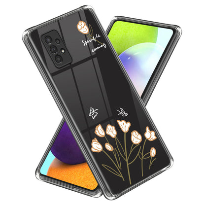 For Samsung Galaxy A13 4G Drop Protection Soft TPU Case Pattern Printing Phone Cover