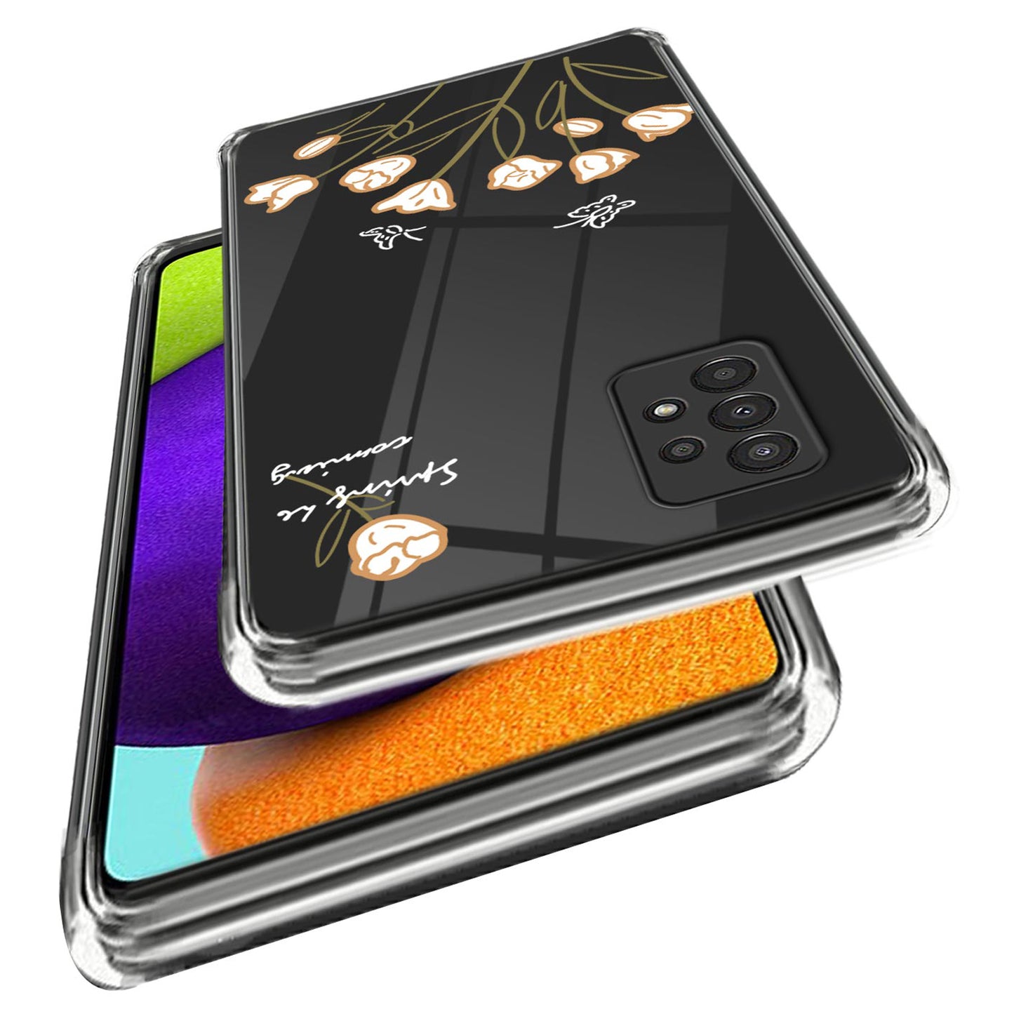 For Samsung Galaxy A13 4G Drop Protection Soft TPU Case Pattern Printing Phone Cover