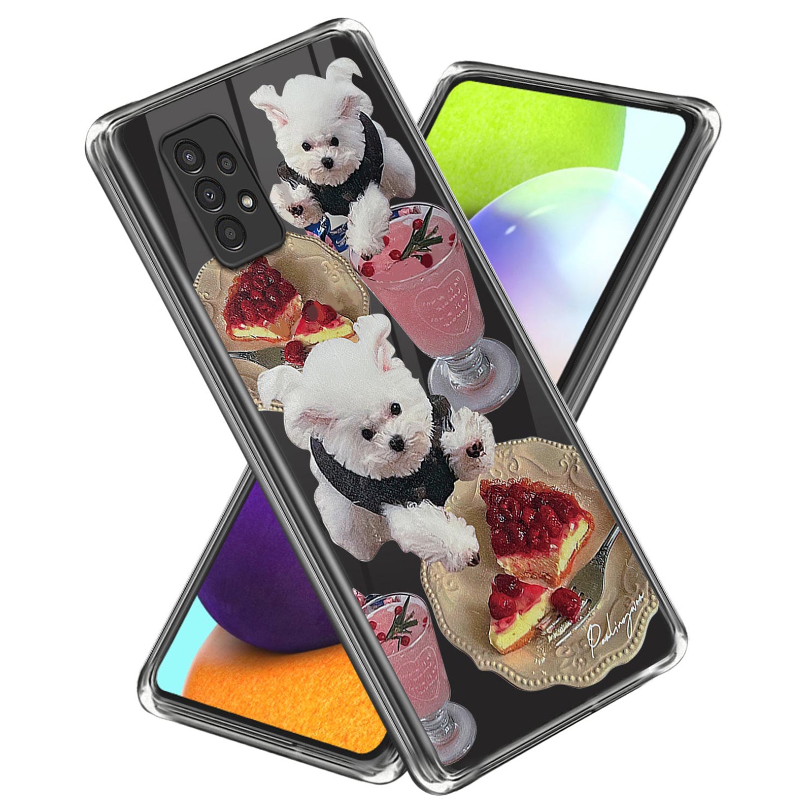 For Samsung Galaxy A13 4G Drop Protection Soft TPU Case Pattern Printing Phone Cover