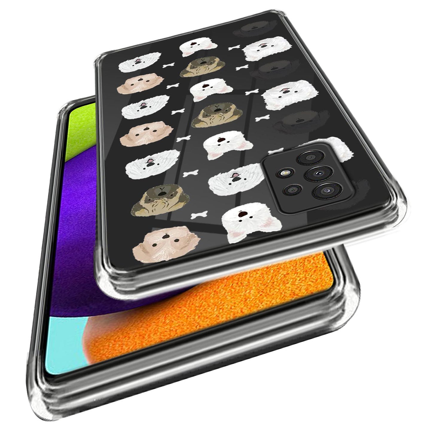 For Samsung Galaxy A13 4G Drop Protection Soft TPU Case Pattern Printing Phone Cover
