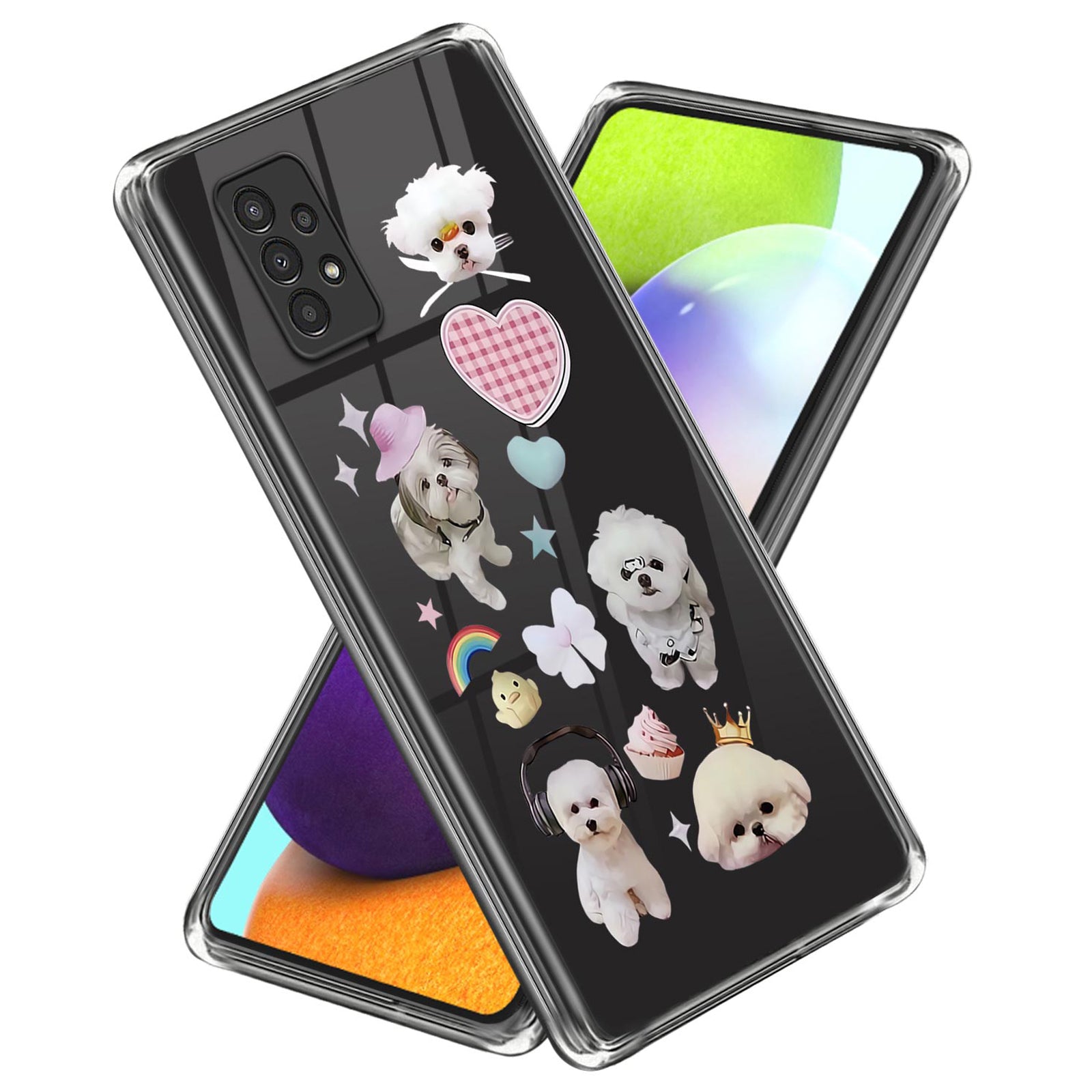 For Samsung Galaxy A13 4G Drop Protection Soft TPU Case Pattern Printing Phone Cover