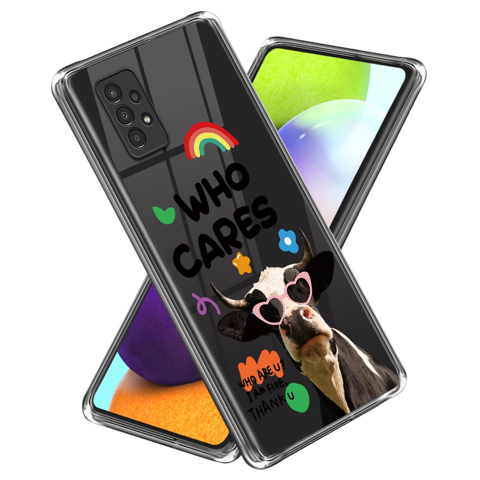 For Samsung Galaxy A13 4G Drop Protection Soft TPU Case Pattern Printing Phone Cover