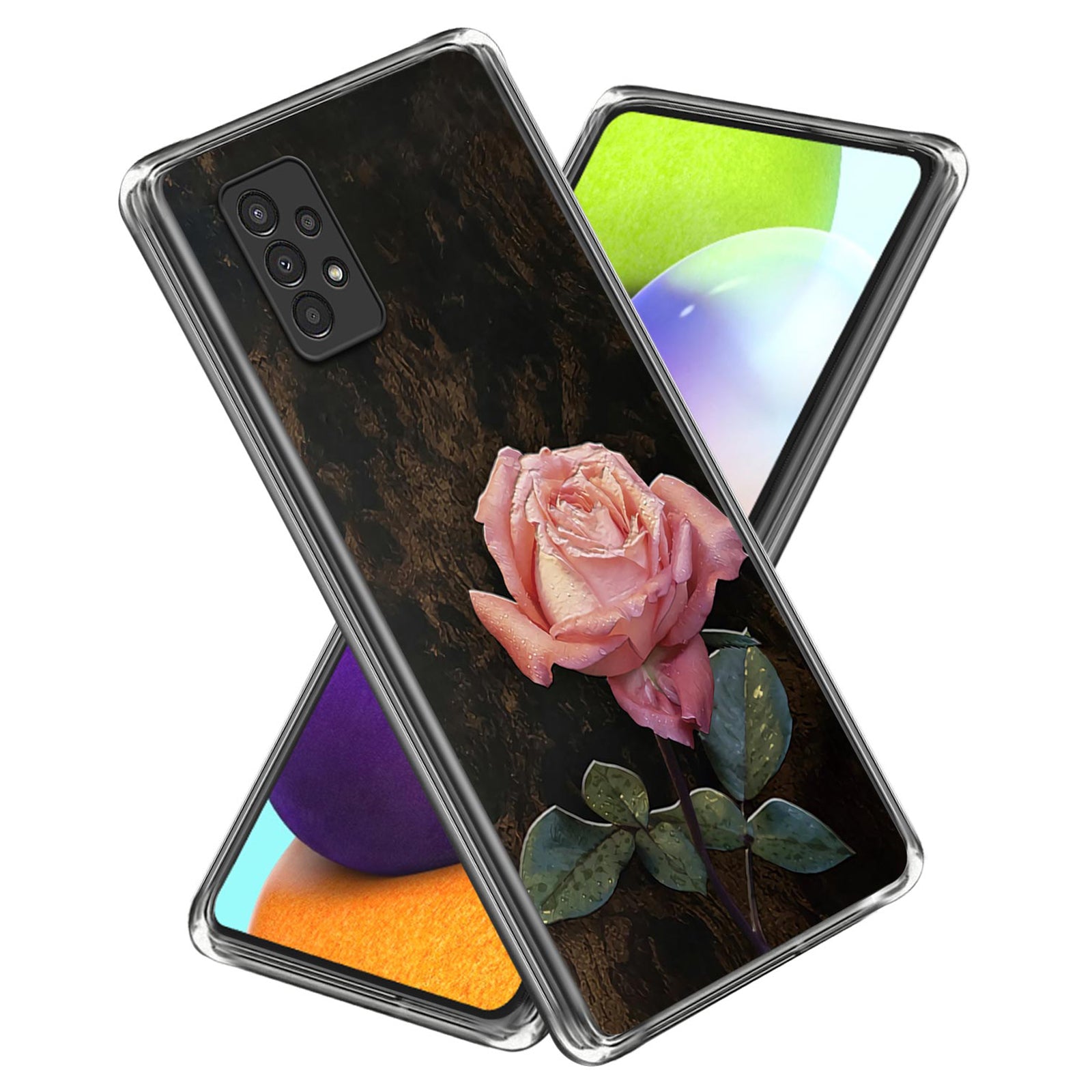 For Samsung Galaxy A13 4G Drop Protection Soft TPU Case Pattern Printing Phone Cover
