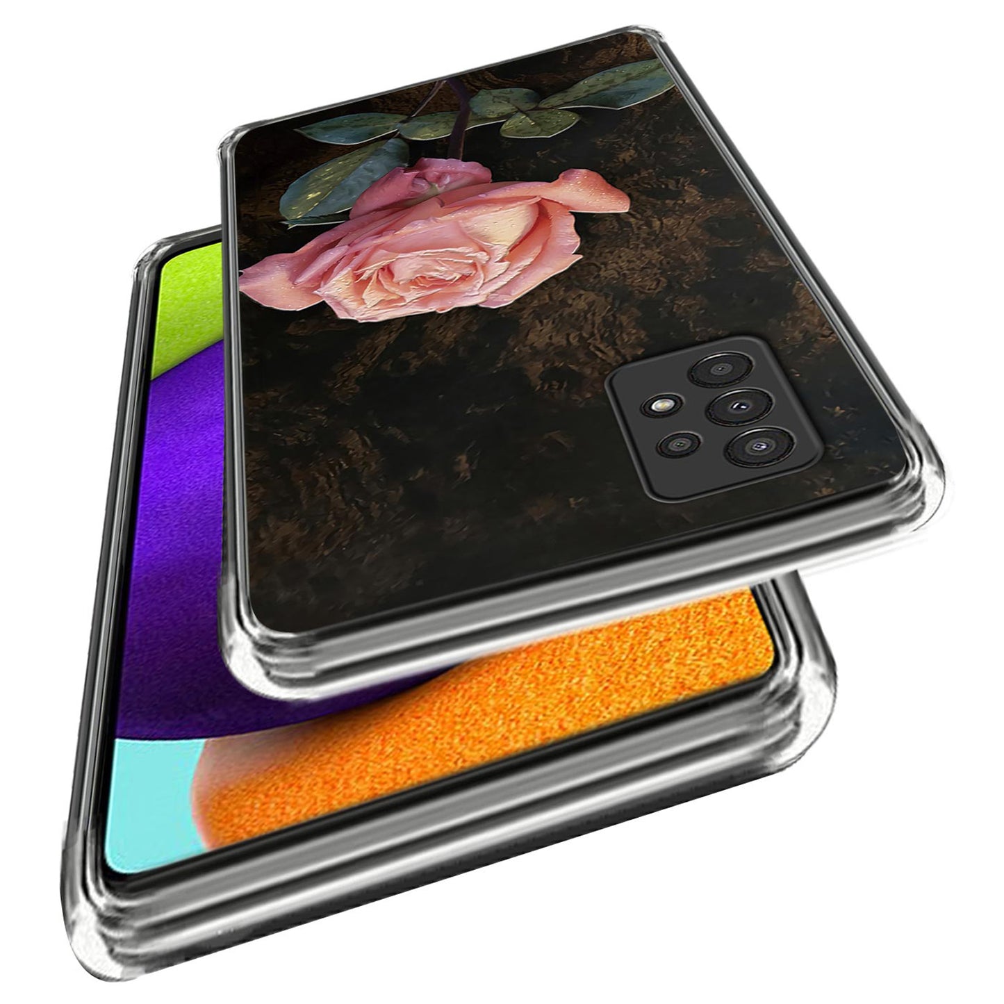 For Samsung Galaxy A13 4G Drop Protection Soft TPU Case Pattern Printing Phone Cover