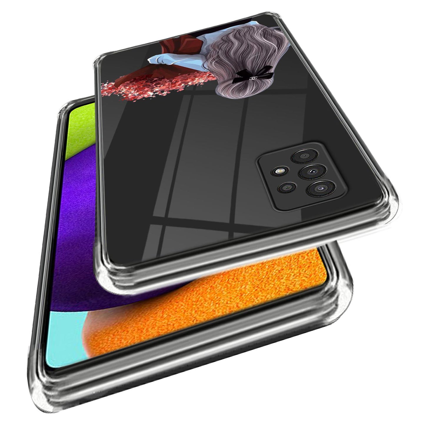 For Samsung Galaxy A13 4G Drop Protection Soft TPU Case Pattern Printing Phone Cover