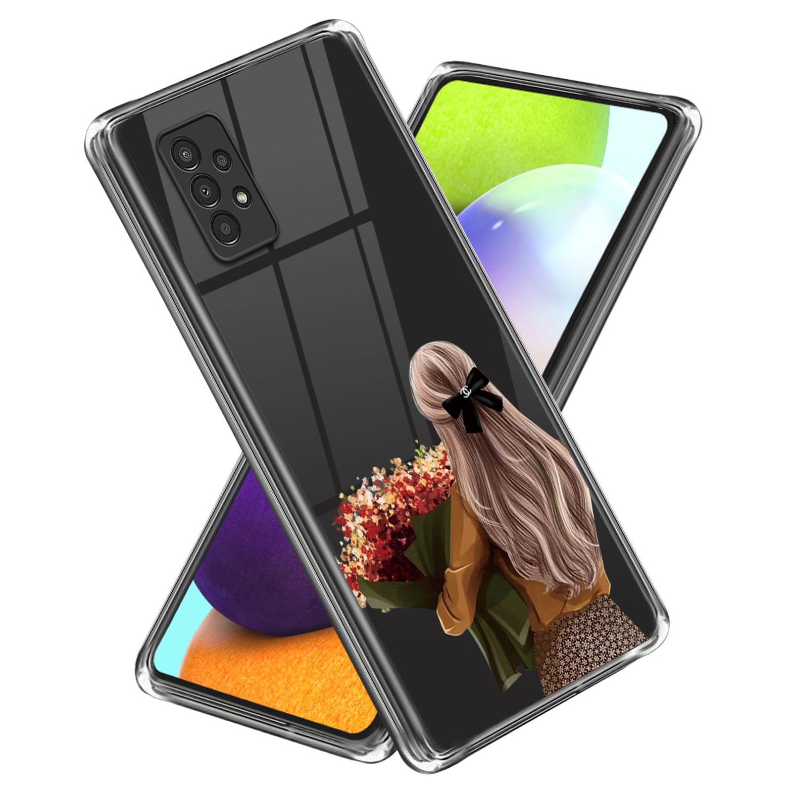 For Samsung Galaxy A13 4G Drop Protection Soft TPU Case Pattern Printing Phone Cover