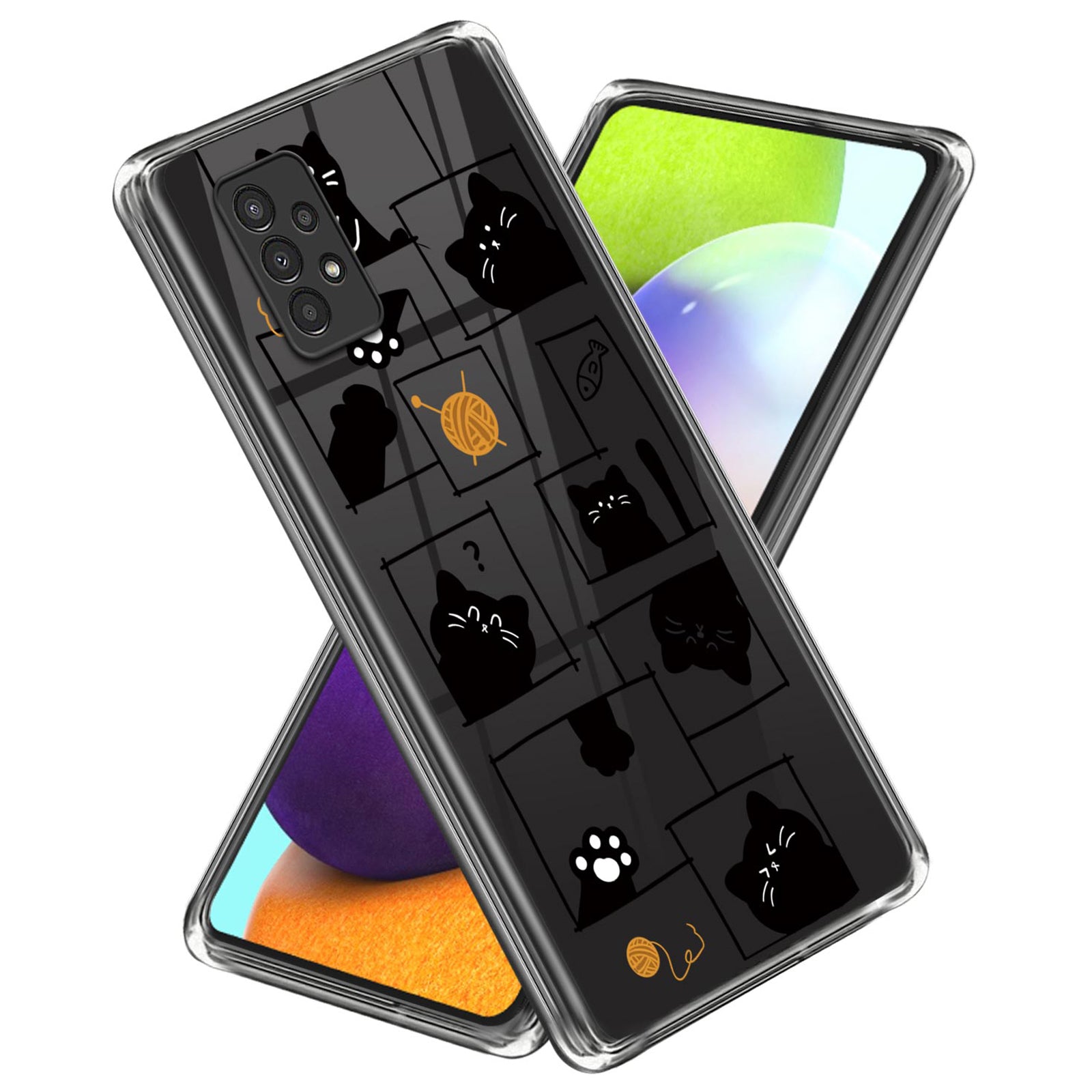 For Samsung Galaxy A13 4G Drop Protection Soft TPU Case Pattern Printing Phone Cover
