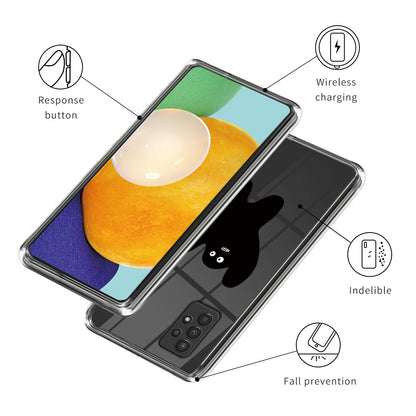 For Samsung Galaxy A13 4G Drop Protection Soft TPU Case Pattern Printing Phone Cover