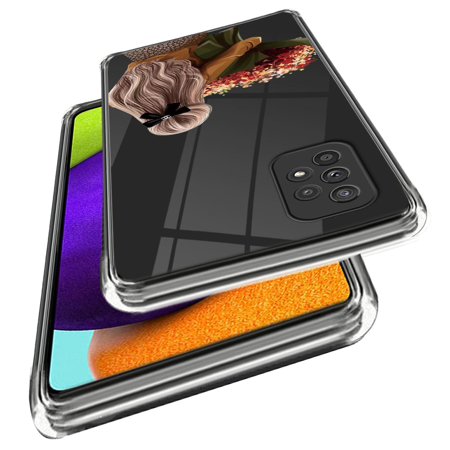 For Samsung Galaxy A33 5G Pattern Printing Phone Case Soft TPU Slim Fit Cover