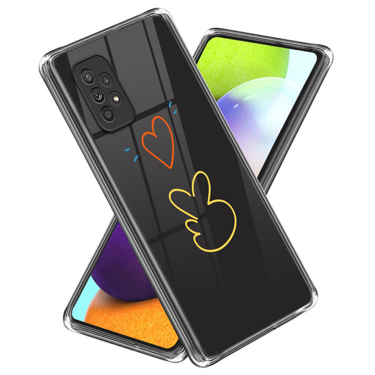 For Samsung Galaxy A53 5G Pattern Printing Design Back Case Soft TPU Anti-Scratch Phone Cover