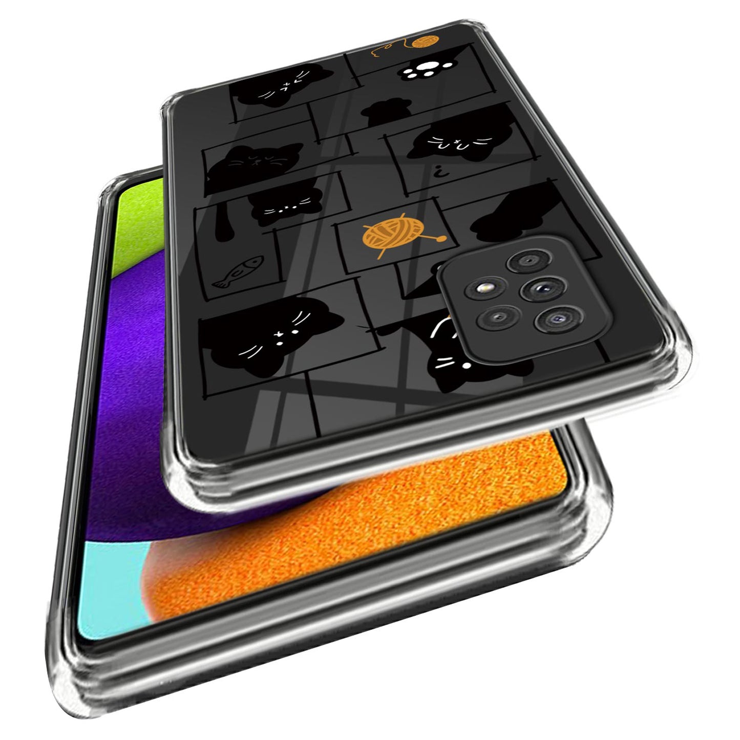 For Samsung Galaxy A53 5G Pattern Printing Design Back Case Soft TPU Anti-Scratch Phone Cover