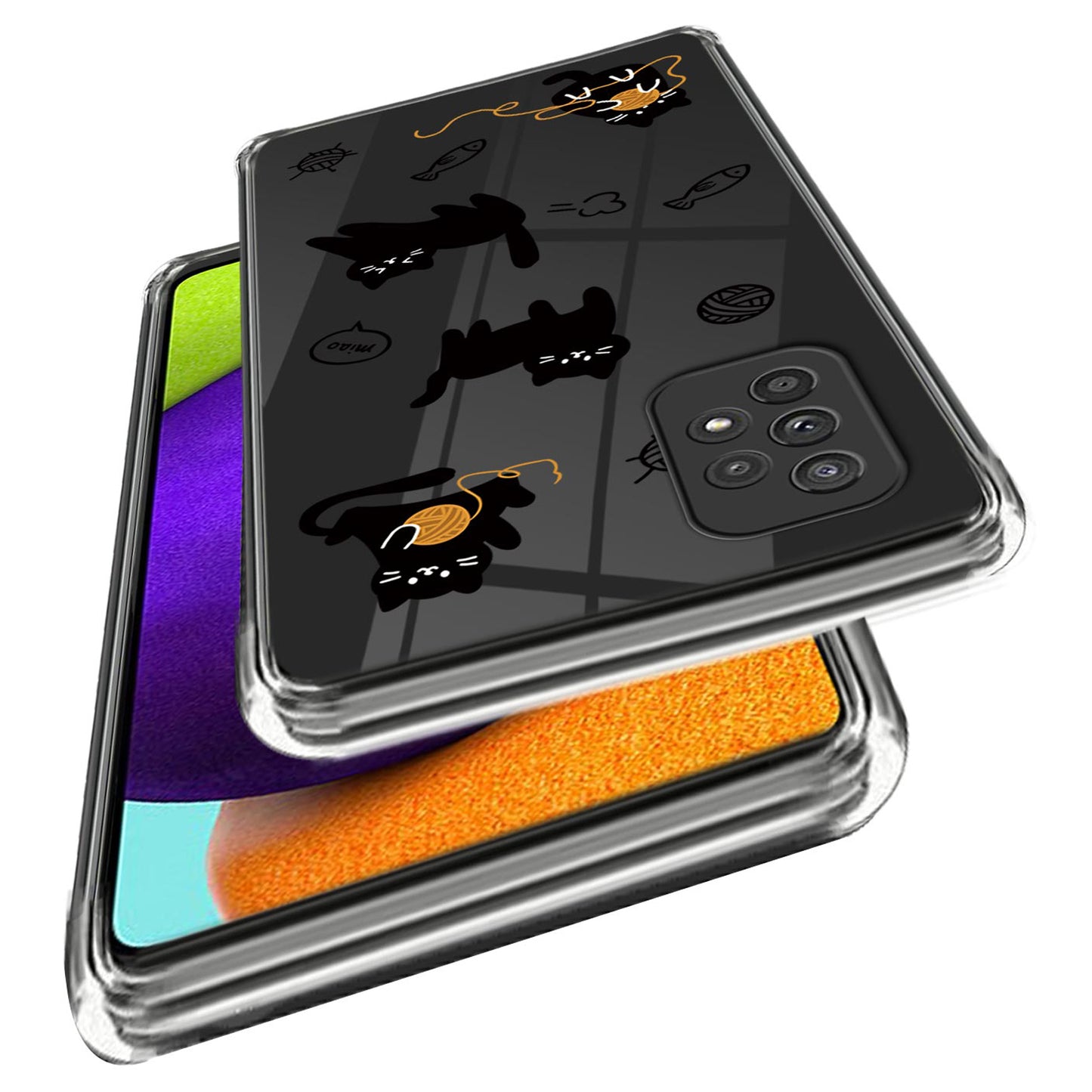 For Samsung Galaxy A53 5G Pattern Printing Design Back Case Soft TPU Anti-Scratch Phone Cover