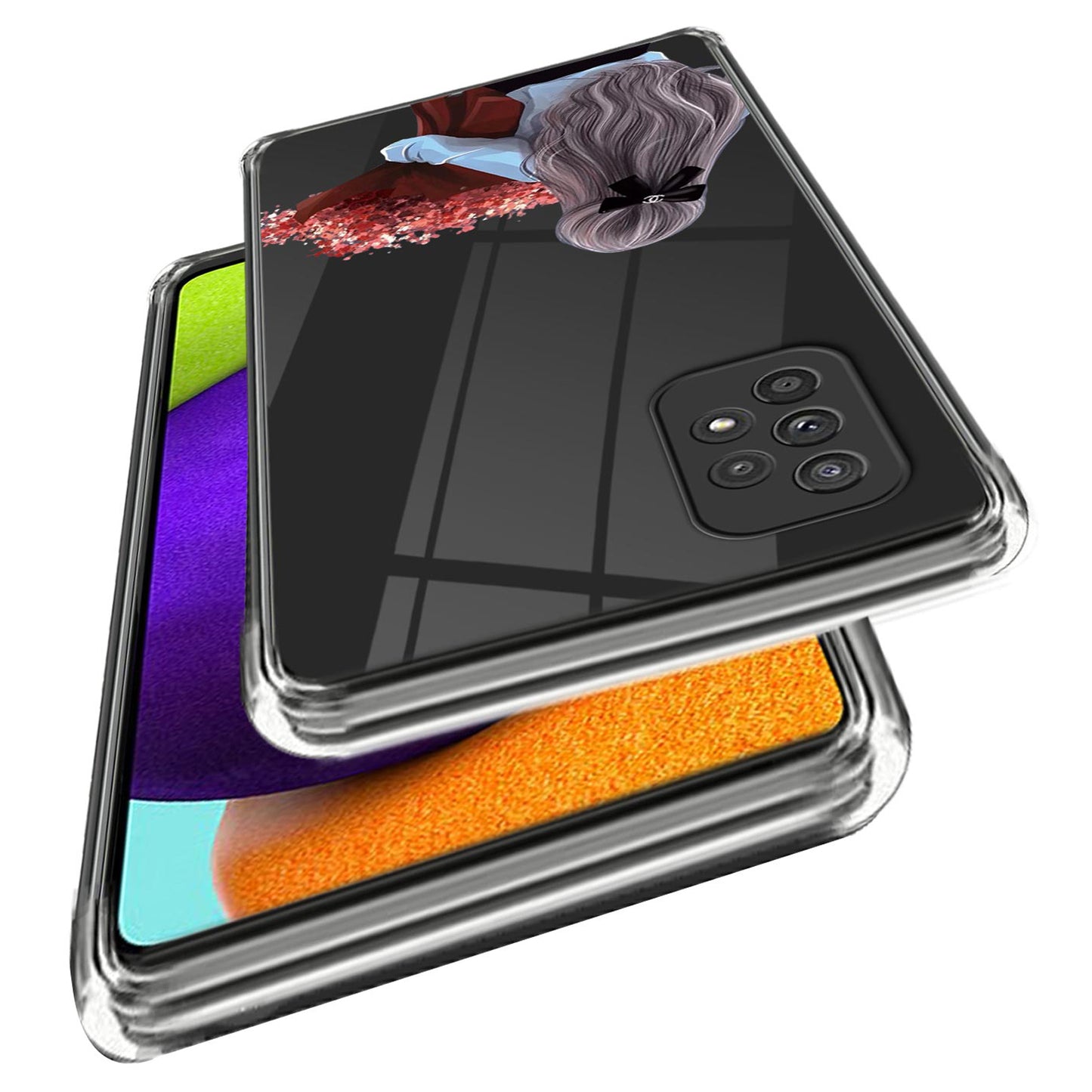 For Samsung Galaxy A53 5G Pattern Printing Design Back Case Soft TPU Anti-Scratch Phone Cover
