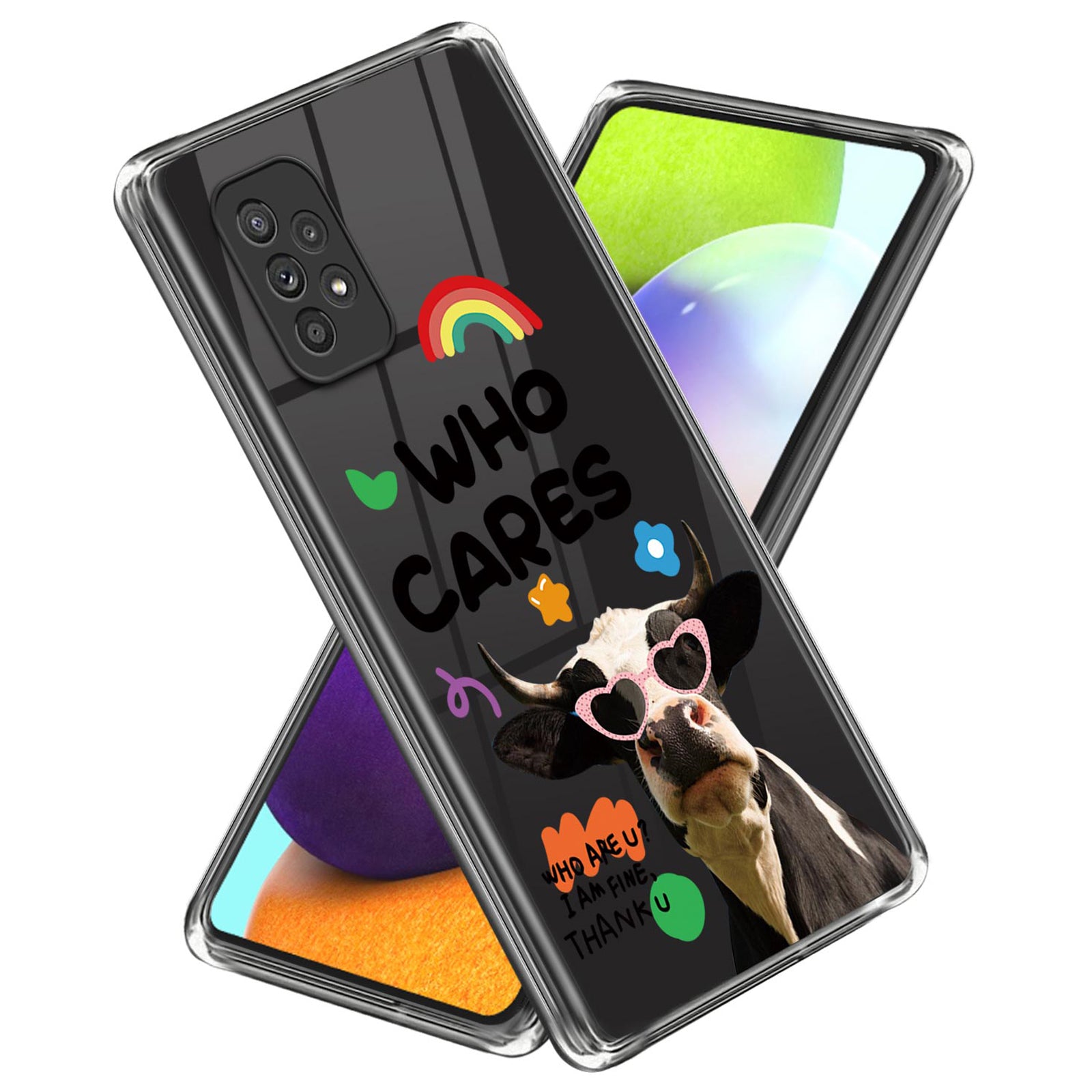 For Samsung Galaxy A53 5G Pattern Printing Design Back Case Soft TPU Anti-Scratch Phone Cover