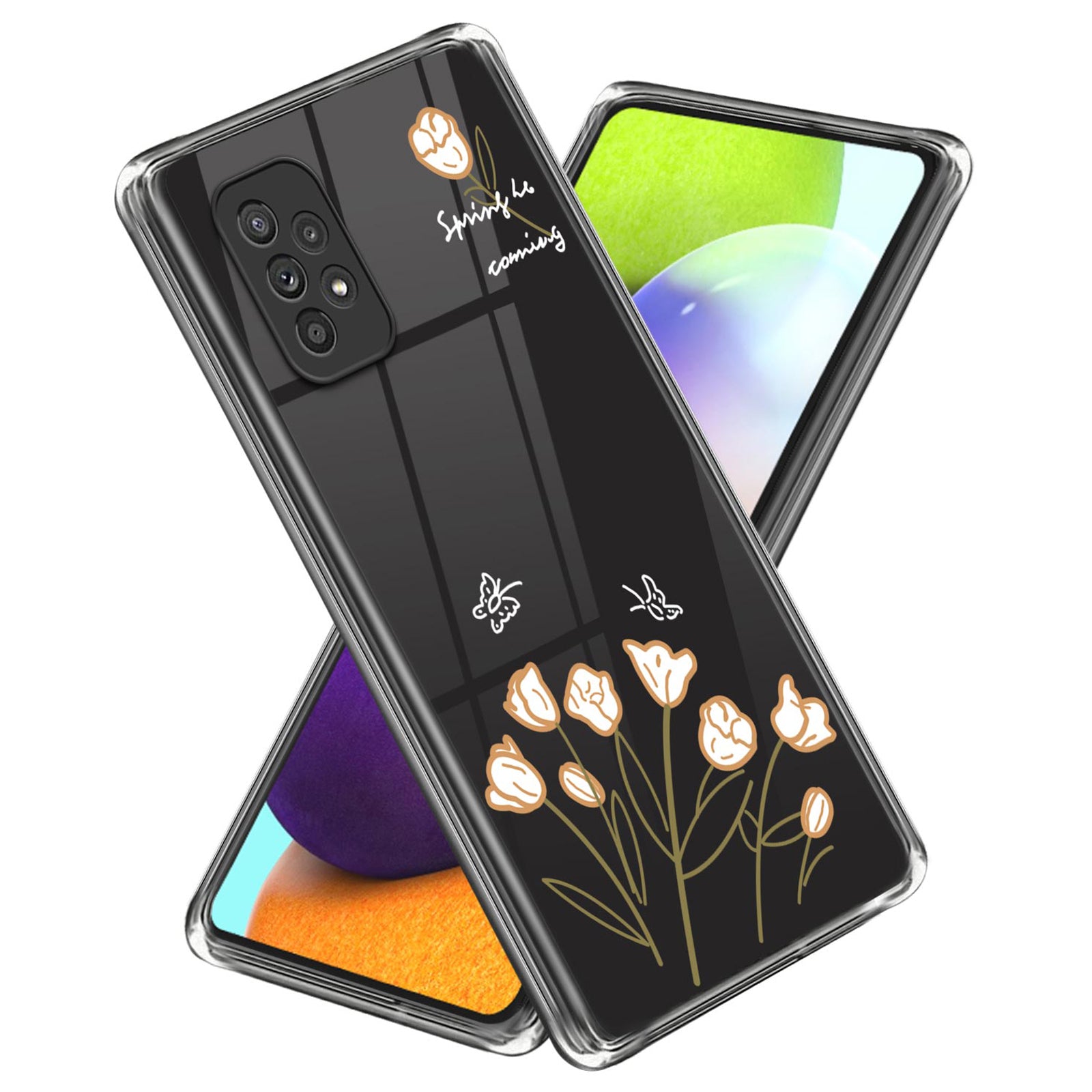 For Samsung Galaxy A53 5G Pattern Printing Design Back Case Soft TPU Anti-Scratch Phone Cover