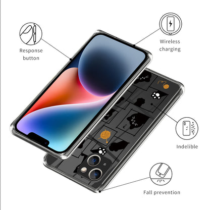 Pattern Printing Phone Case for iPhone 14 , Anti-drop TPU Mobile Phone Cover