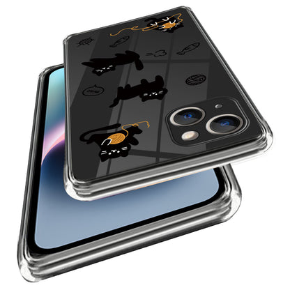 Pattern Printing Phone Case for iPhone 14 , Anti-drop TPU Mobile Phone Cover