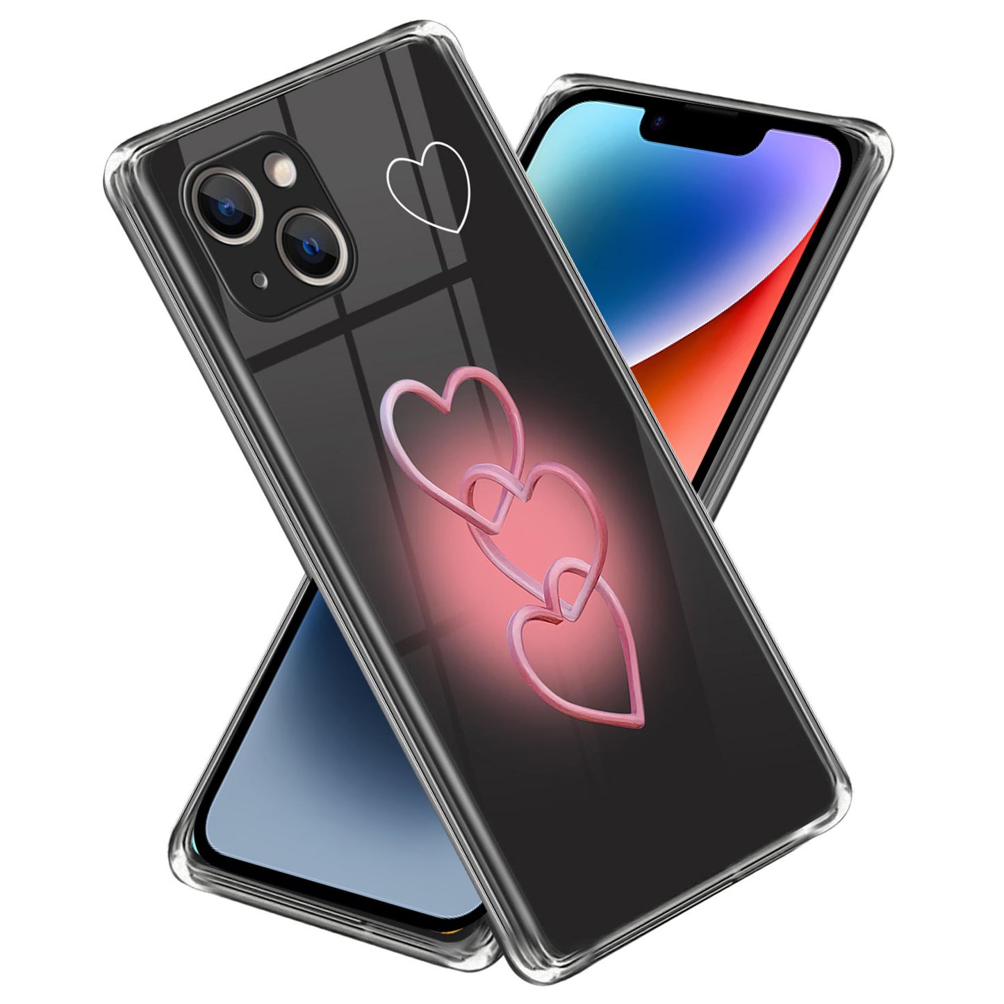 Pattern Printing Phone Case for iPhone 14 , Anti-drop TPU Mobile Phone Cover