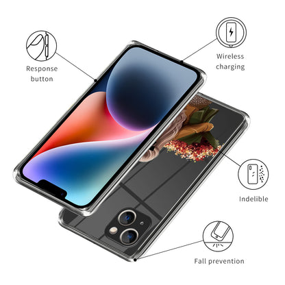 Pattern Printing Phone Case for iPhone 14 , Anti-drop TPU Mobile Phone Cover