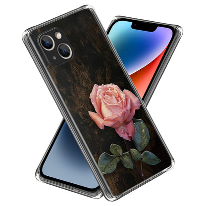 Pattern Printing Phone Case for iPhone 14 , Anti-drop TPU Mobile Phone Cover