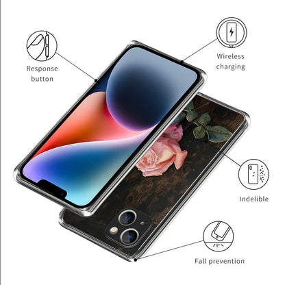 Pattern Printing Phone Case for iPhone 14 , Anti-drop TPU Mobile Phone Cover