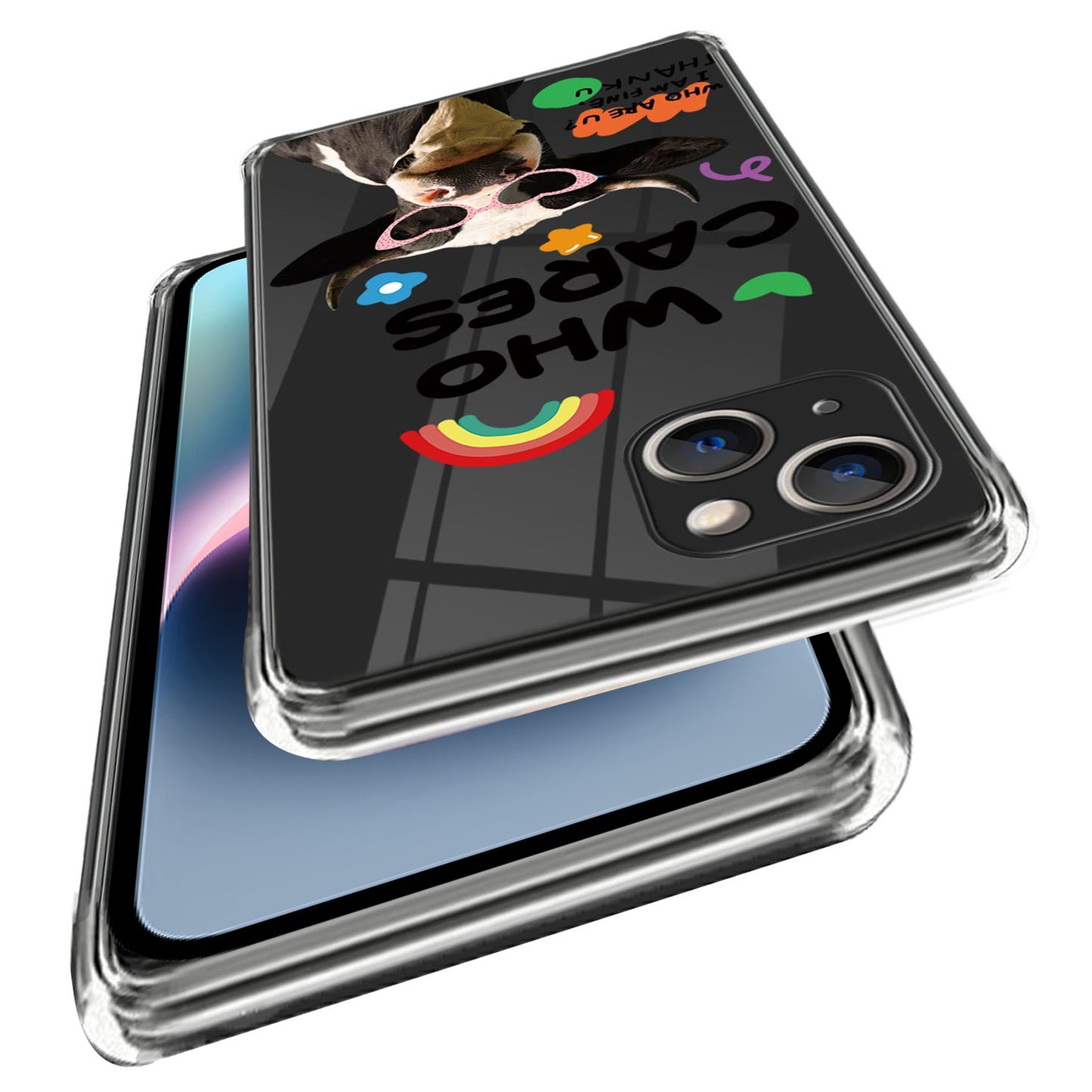 Pattern Printing Phone Case for iPhone 14 , Anti-drop TPU Mobile Phone Cover